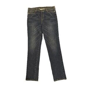 J.Jill Pure Jill 5-Pocket Knit Pull-On Jeans Straight Leg Small Classic NEW $89